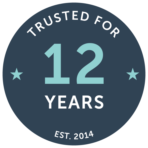 10 years logo